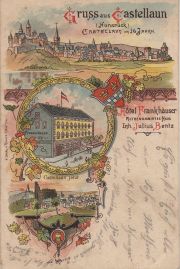 Hier geht es zur Karte mit dem Motiv 'Hotel Frankhäuser, Inh. Julius Bentz'
