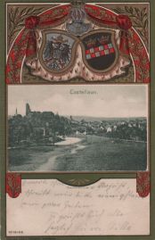 Hier geht es zur Karte mit dem Motiv 'Geprägte und verzierte Karte aus dem Jahr 1904'